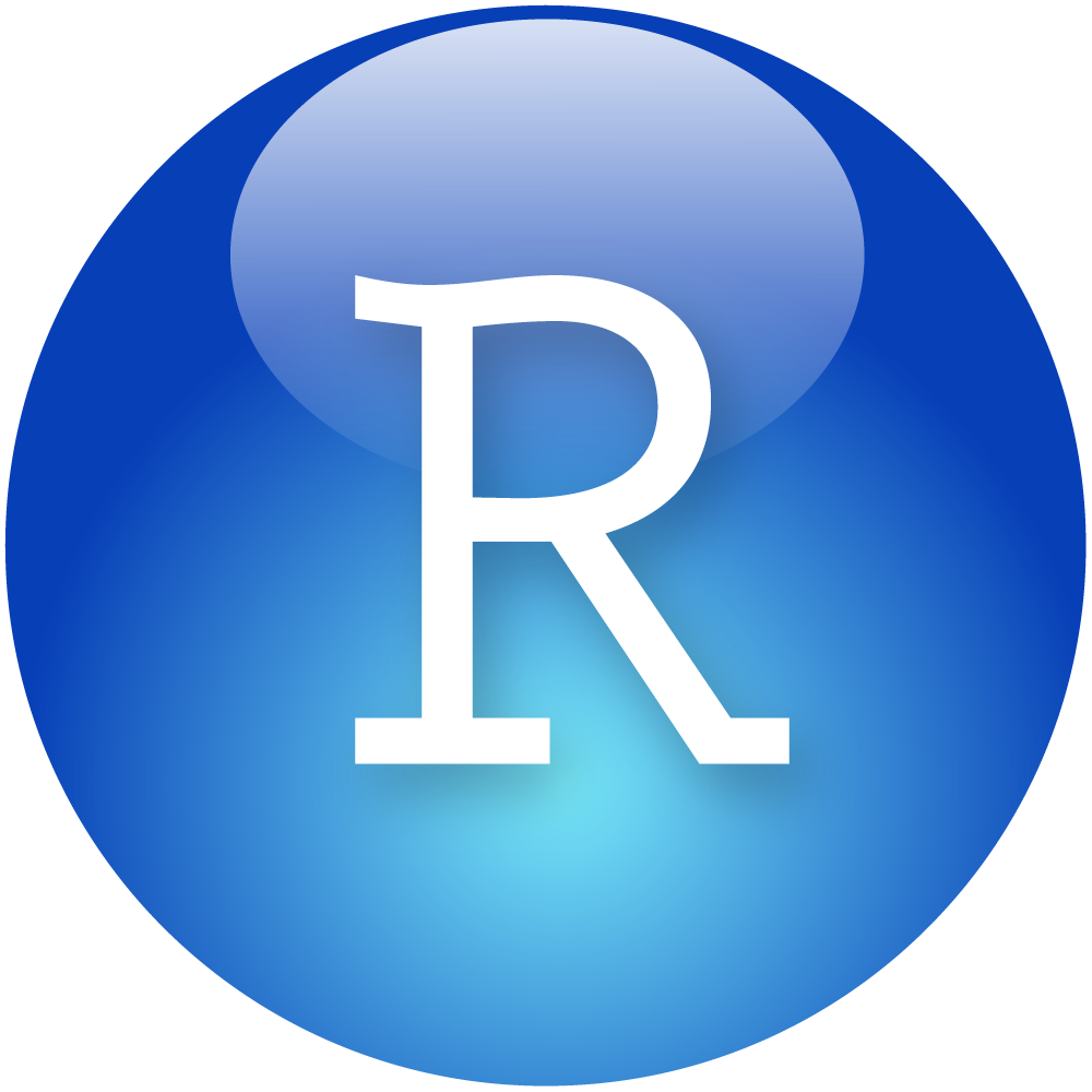 r studio logo